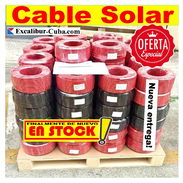 CABLE SOLAR ORIGINAL COBRE DE 4 MM + 6 MM - Img 55688415