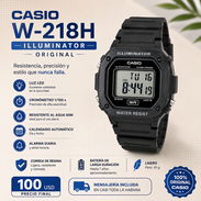 ⌚✨ RELOJ CASIO W-218H ILLUMINATOR ORIGINAL 🖤 🦋 - Img 56404619