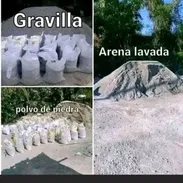 Arena,gravilla y polvo de piedra - Img 58121908