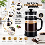 👑Cafetera d Prensa Francesa con filtro metálico Capacidad: 600ml - Img 56006903