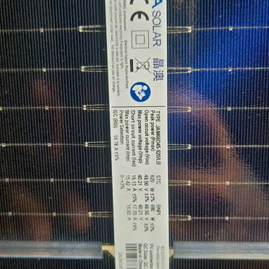 Paneles de 620W Bifaciales 375USD Transporte incluido en céntricos - Img 126820360