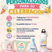 Artículos de Cumpleaños Personalizados - Img 55753317