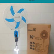 Ventiladores recargables con panel incluído - Img 54018951