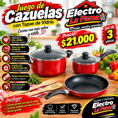 Juegos de cazuelas - 2/3