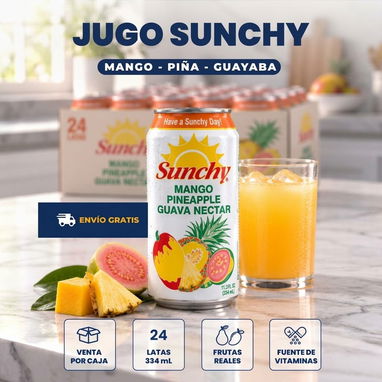 CAJA JUGO SUNCHY | ENVÍO GRATIS | VARIOS SABORES - 5/7