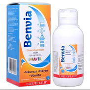 *Benvia*(Loeffler) solución oral dimenhidrinato 250 mg/100 ml, frasco con 120 ml de jarabe. Indicado para el control de - Img 57753447