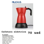 Cafetera eléctrica marca milexus - Img 45464729