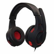 Audífonos gamer con luz en rojo, excelente calidad de audio, nuevos a estrenar - Img 45424661