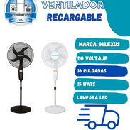 Ventilador Recargable de pedestal - Img 55710233