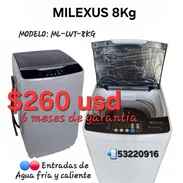 Lavadora milexus de 8kg con 6 meses de garantía y más (factura mensajería garantía) 53220916 - Img 54256159