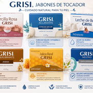 Jabones GRISI limpieza suave y efectiva. Neutro hipoalergico, equilibrante, antiedad, aclarantes, control de brillo - Img 56852812