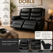 Asiento reclinable doble (CV) - Img 56070115
