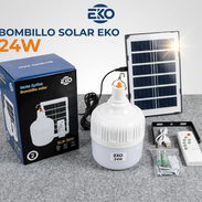 💡SOLAR💡BOMBILLO SOLAR EKO 24W. MENSAJERÍA CON FACTURA Y GARANTÍA. TLF 54833699 - Img 54226174