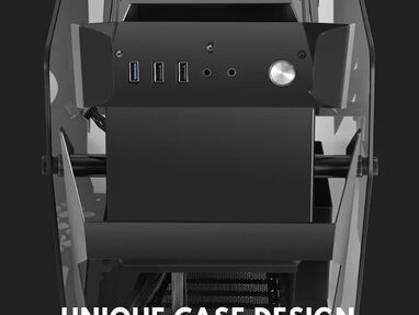 6️⃣2️⃣🛍️💲260usd METABUILD XtremeCase PC Caja ATX para juegos única - Caja de PC de alto flujo de aire - Soporte de ref - Img main-image