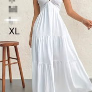Vestido blanco largo XL - Img 55871871