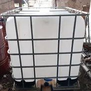Tanque de agua de 1000 LTS enrrejado con transporte incluído hasta la puerta de tu casa - Img 56960577
