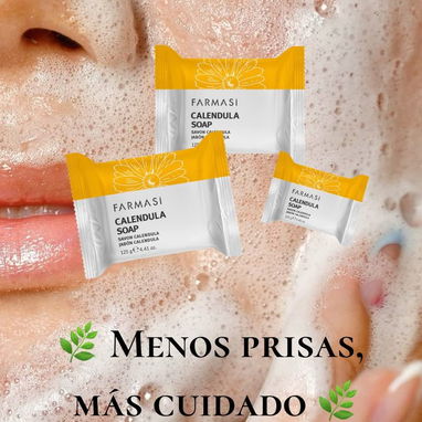 🌼 Jabón de Caléndula Dr. C. Tuna Farmasi | Jabón Natural Cara y Cuerpo | Piel Sensible - Img 121056481