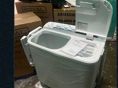 lavadora Royal semiautomatica de 7kg - Img main-image