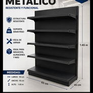 Por encargo , estantes metálicos blancos y negros - Img 57479966