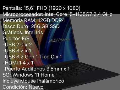 Laptops nuevas y con accesorios - Img 65034322