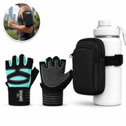 🆕✨ OFERTA ESPECIAL 🧤 *Guantes de entrenamiento con muñequeras* + 🎒 *estuche multiuso con correa* 💲 14 USD 💪🚀 ¡En - Img 55496726