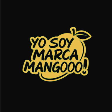Pegatina "Yo soy marca mango" para autos y superficies planas - 3/6
