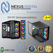 !!💻!! Chasis Gaming DIYPC ARGB-N3-BK Semi panorámico + 4 fanes ARGB 120mm !!💻!! - Img 51524403