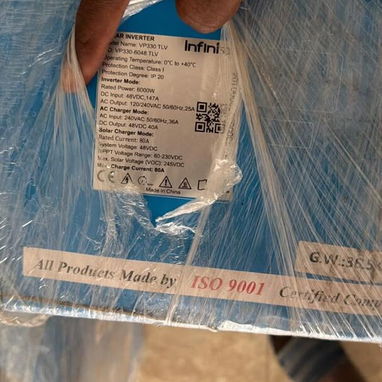 2650usd Kit de inversor InfiniSolar de 6kw - 8/9
