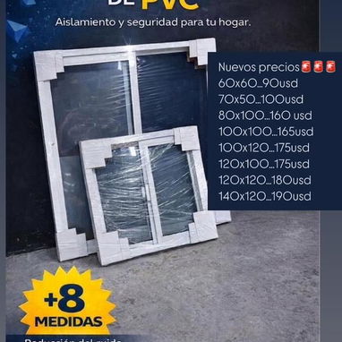 Puertas de aluminio y ventanas de pvc - Img 123915129