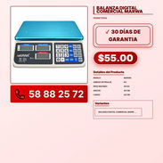 BALANZA DIGITAL COMERCIAL MARWA VPT -0266 - Img 57839514
