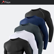 Enguatadas de hombre Habana. ‼️‼️‼️‼️ Manga larga de compresión para hombre, atléticas, para entrenamiento deportivo - Img 57151575