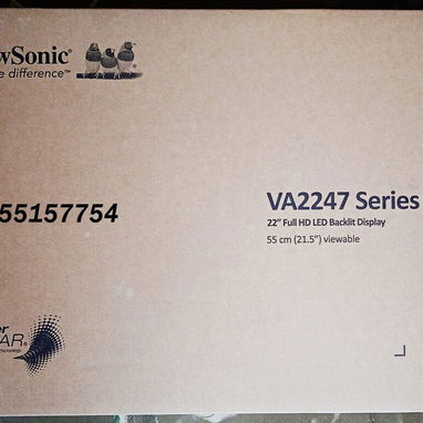 🖥️ViewSonic VA2247-MH de 22 pulgadas ▌Bisel ultrafino ▌Cuidado de los ojos📦 Nuevo en su caja 📦 + Garantia - 9/9