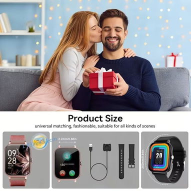 ☎️53544655 🛵 Entrega Disponible ⭐Smartwatch Inteligente HD 1.83" – Llamadas Bluetooth, Más de 120 Modos Deportivos y  ⭐ - 9/9