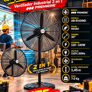 🍃 VENTILADOR 🍃 INDUSTRIAL 2 EN 1 PREMIERE. TENEMOS MENSAJERÍA CON FACTURA Y GARANTÍA. 📲 54833699. - Img 58062464