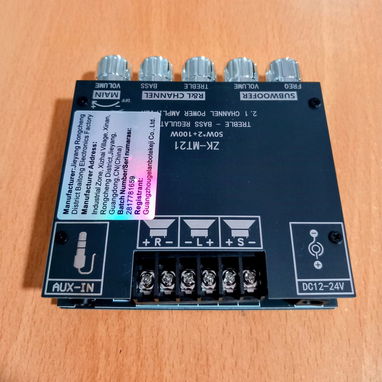 AMPLIFICADOR HIFI STEREO 2.1 & BLUETOOTH, NUEVO - Img 116293885
