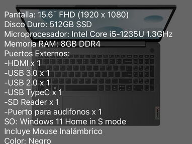 Laptops nuevas y con accesorios - Img 65034316