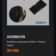 Rodillera comprensora para el gimnasio talla S mensajería gratis - Img 57827279