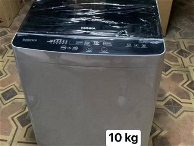 Lavadora automática 10 kg konka... - Img main-image-45629434