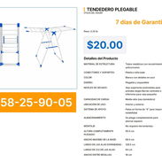 TENDEDERO PLEGABLE . - Img 57237659