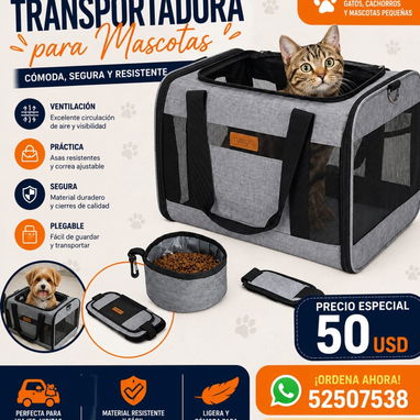 Transportador de mascotas - Img 126412731