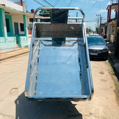 Triciclo eléctrico de Acero Niquel . Con y sin extensor de rango ... Nuevos 0km, usted los estrena . - 3/6