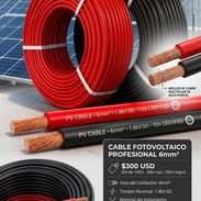 CABLE FOTOVOLTAICO PROFESIONAL 6MM² - Img 58343318