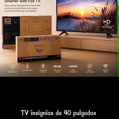 🔥 ¡SUPER OFERTA DE SMART TV DE 32" y 40"! LLEVA EL TUYO CON 🚗 Incluído🔥 Marcas: Royal, Insignia Fire, Eko y Samsung.. - 4/5