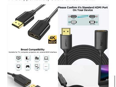 Extensor cable HDMI 0.3 metros - Img main-image-45686750
