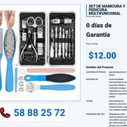 SET DE MANICURA Y PEDICURA MULTIFUNCIONAL VPT-0377 - Img 55993173
