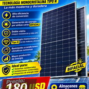 📍Panel premium de 470W, doble vidrio, tecnología monocristalina tipo N (la más moderna y duradera). Genera energía por - Img 58186395