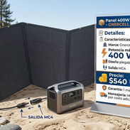 📦 *Panel 400W Plegable - Gnercell* - Img 55775930