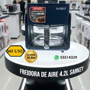 FREIDORA DE AIRE 4.2L SANKEY, ENTREGA DE FACTURA Y PROPIEDAD. VARIEDAD DE ELECTRODOMÉSTICOS, TECNOLOGÍA, ETC - Img 53383407