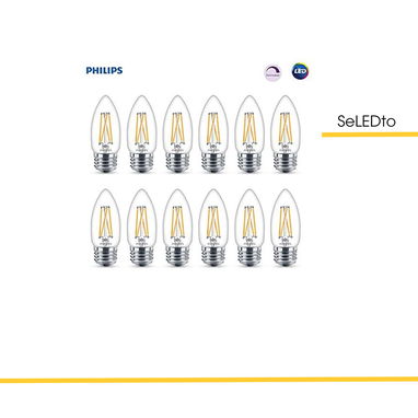 ➡️Bombillos LED Philips , B11-E12-E14 vintage, 4.5w(40w). Telf 56926848 - Img 115479368