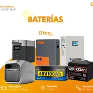 🔅 Baterías-LiFePo4-EcoFlow-Humsienk-Sako-Watt-PowMr-para apagones🔅 - Img 57660623